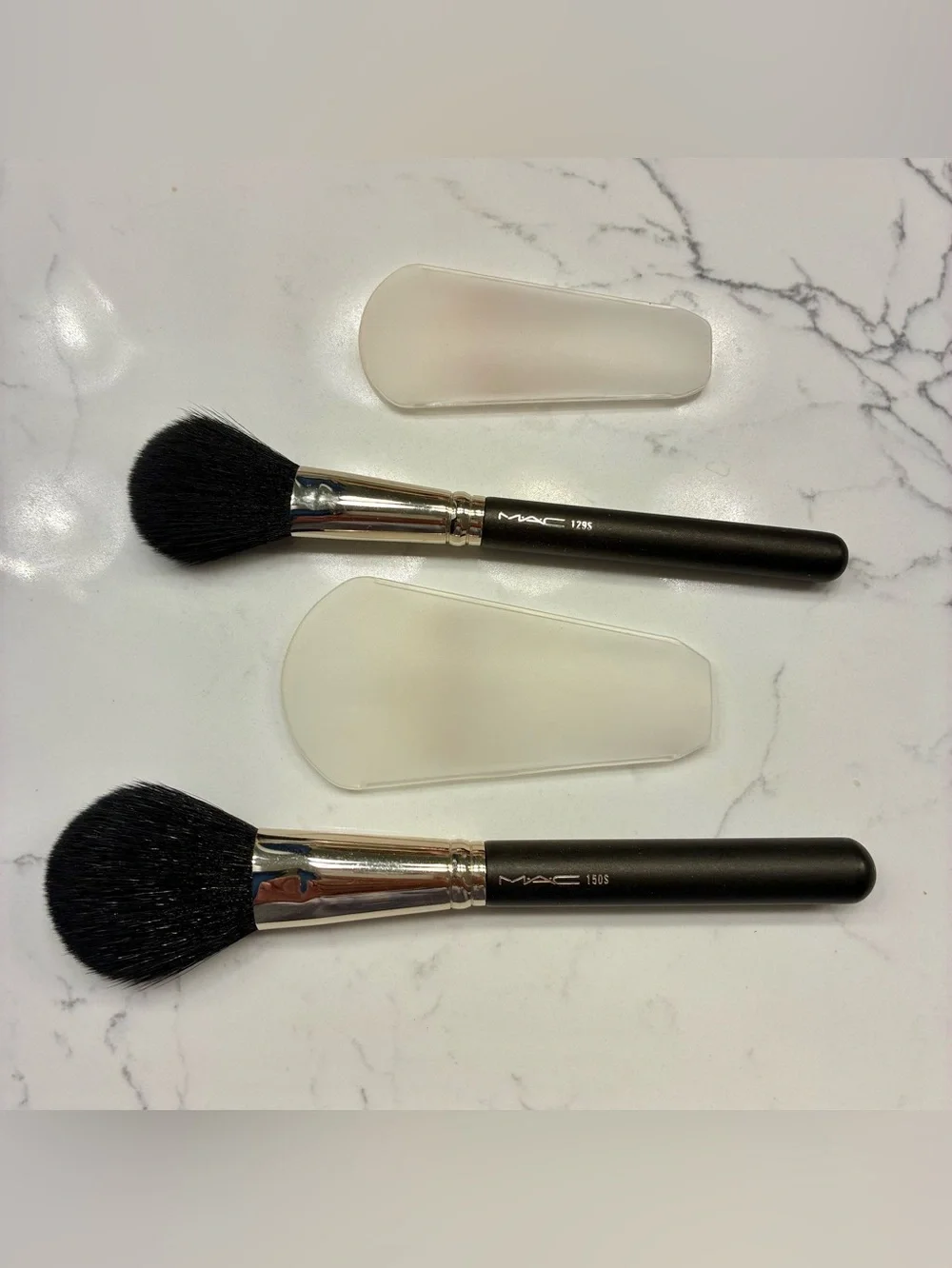 MAC Cosmetics Black Powder & Blush Brush Duo 129S & 150S